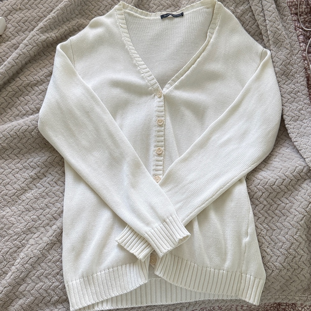 Brandy Melville White Cardigan